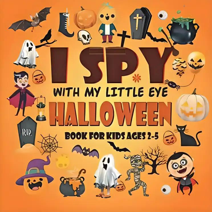 I Spy Halloween Book For Kids Ages 2-5