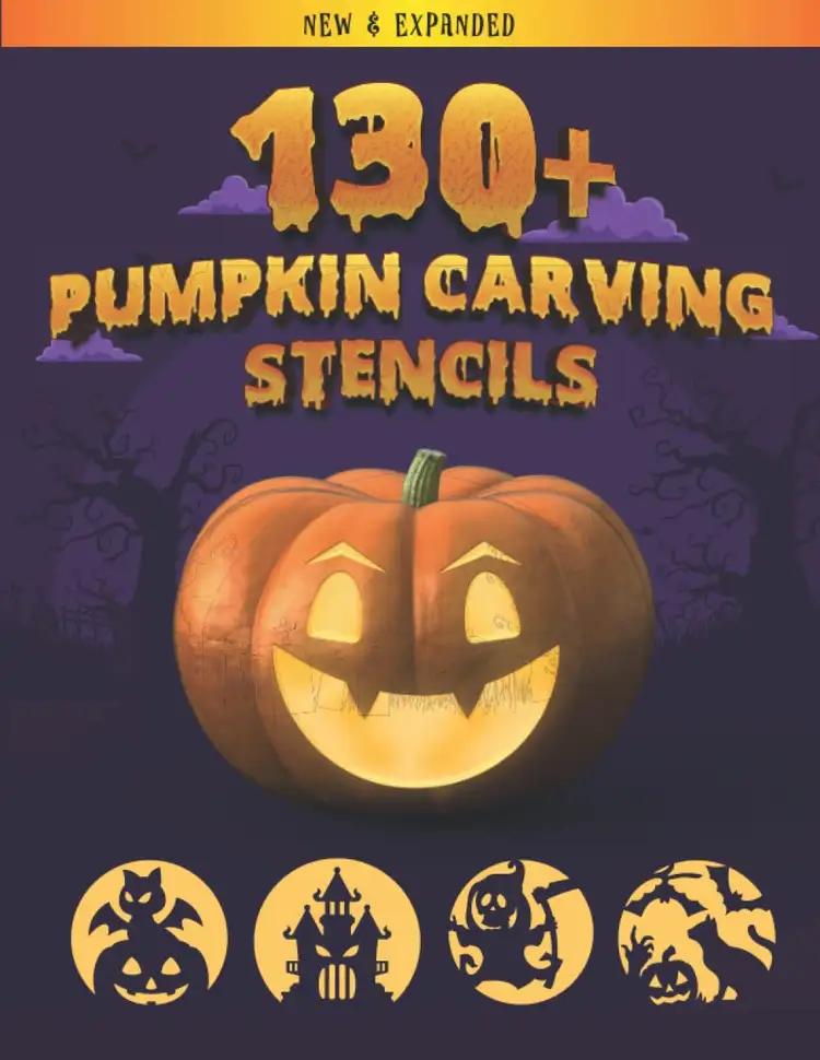 Pumpkin Carving Stencils: Over 130 Halloween Jack-o'-Lantern Pumpkin Designs