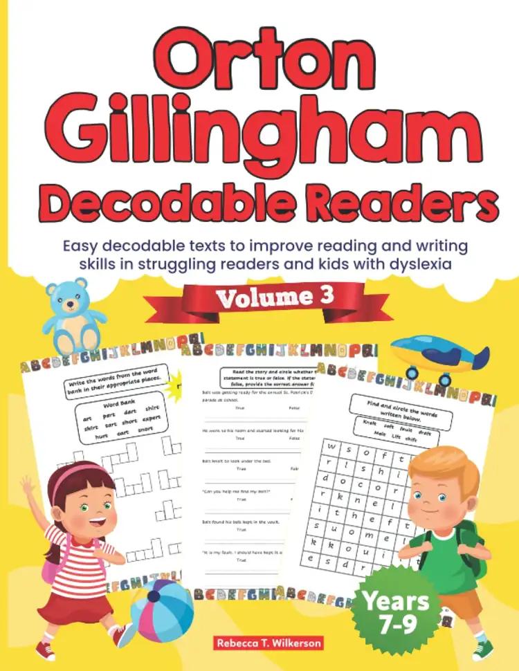 Orton Gillingham Decodable Readers: Easy Decodable Texts - Volume 3