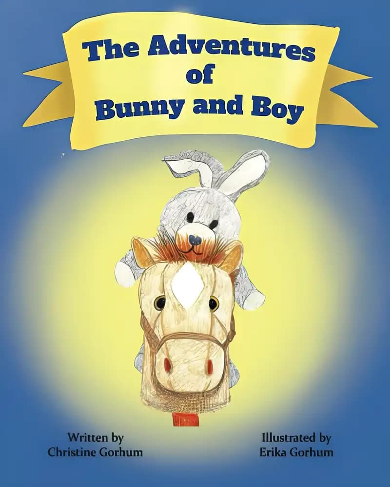 Book cover of 'The Adventures of Bunny and Boy'