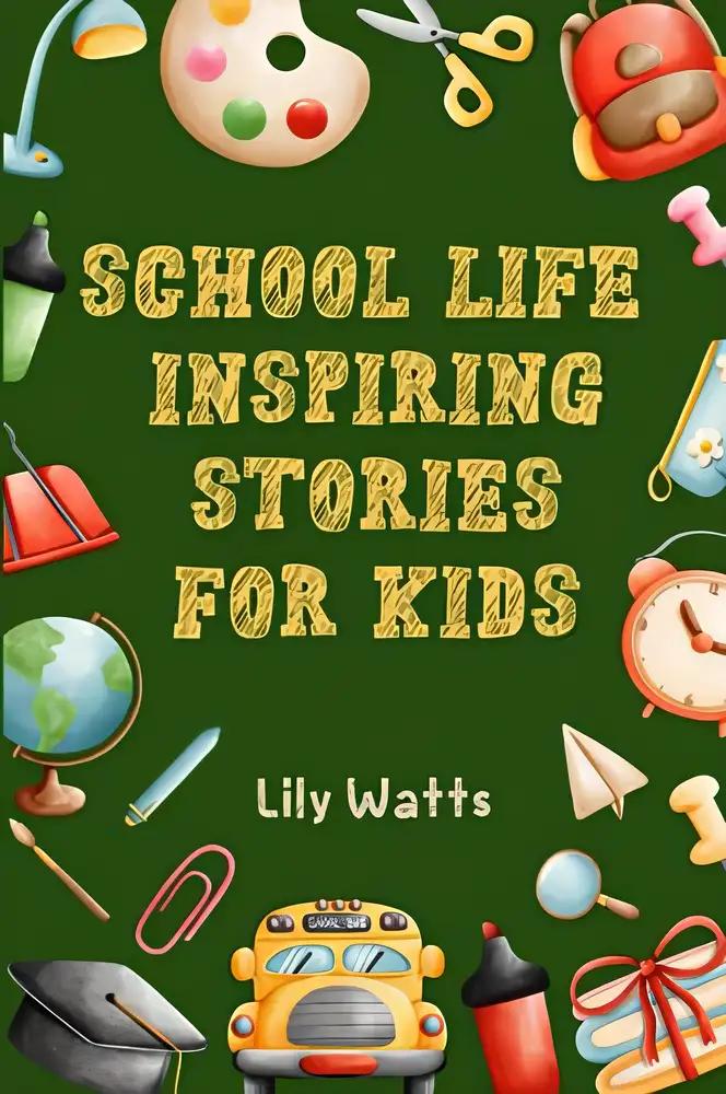 School Life Inspiring Stories for Kids: Elementary School: 12 Motivational Short Stories Book for Children Back to School Gifts for Kids