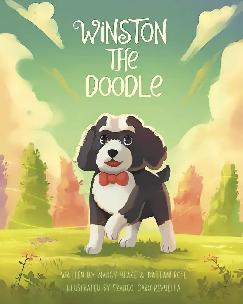 Book cover of 'Winston the Doodle'