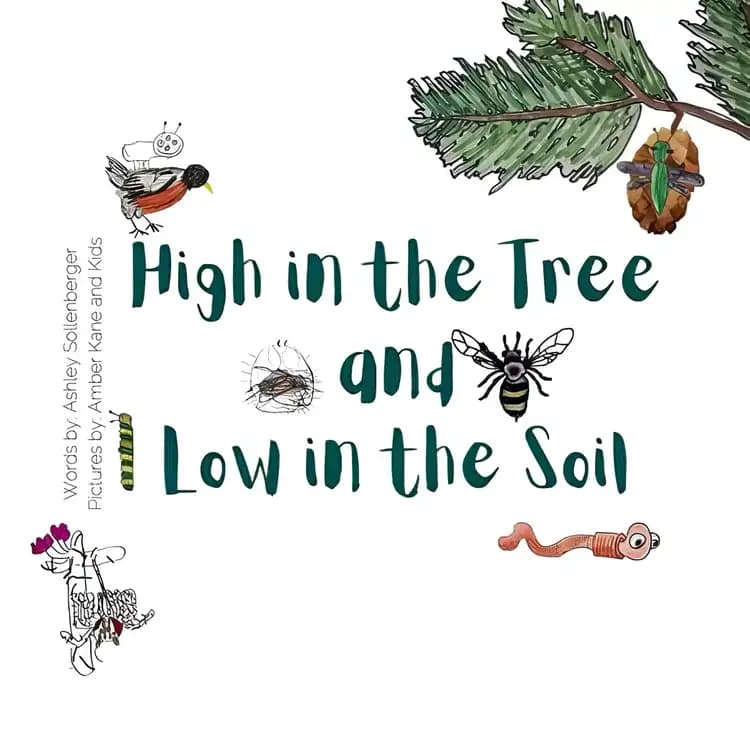 Book cover of 'High in the Tree and Low in the Soil: The mysterious relationship of a Tree and a Seed'