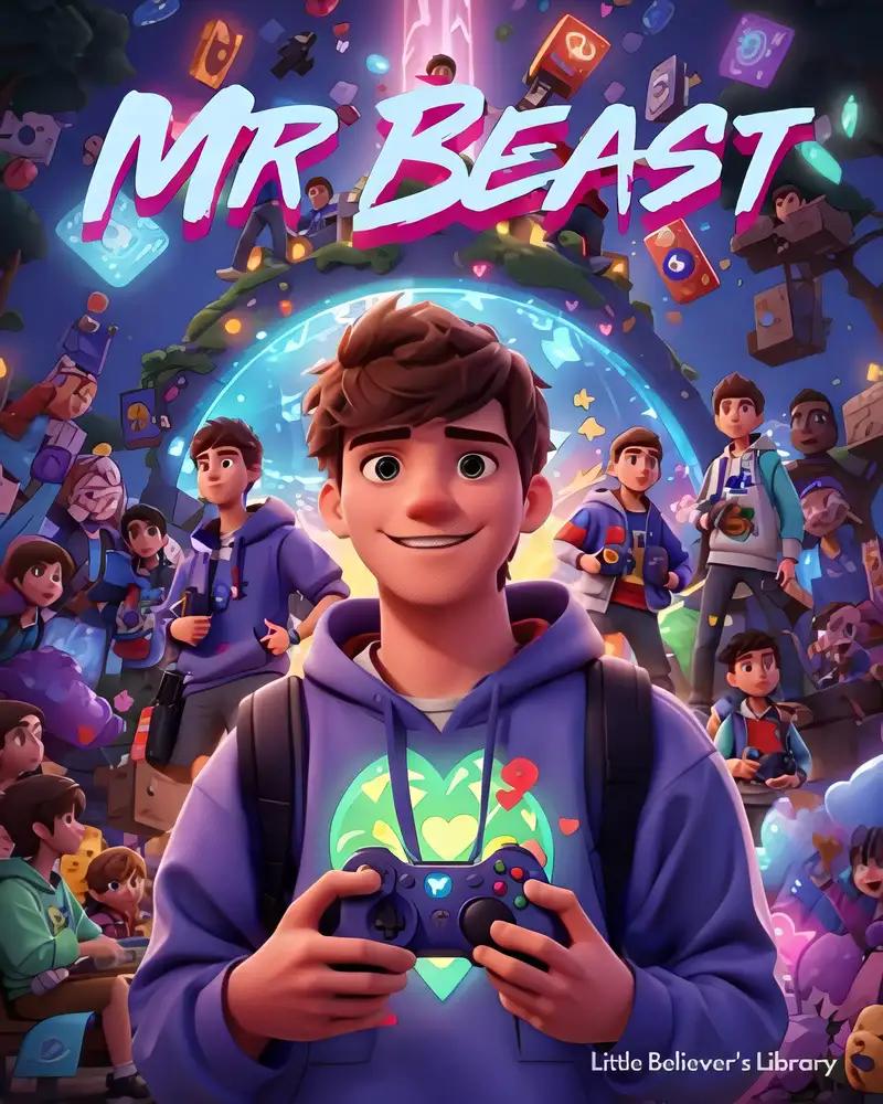 Mr. Beast - Children's Story Book: Inspiring Life Story of YouTube Star Jimmy Donaldson, also known as 'MrBeast' & How to Run a YouTube Channel for Kids