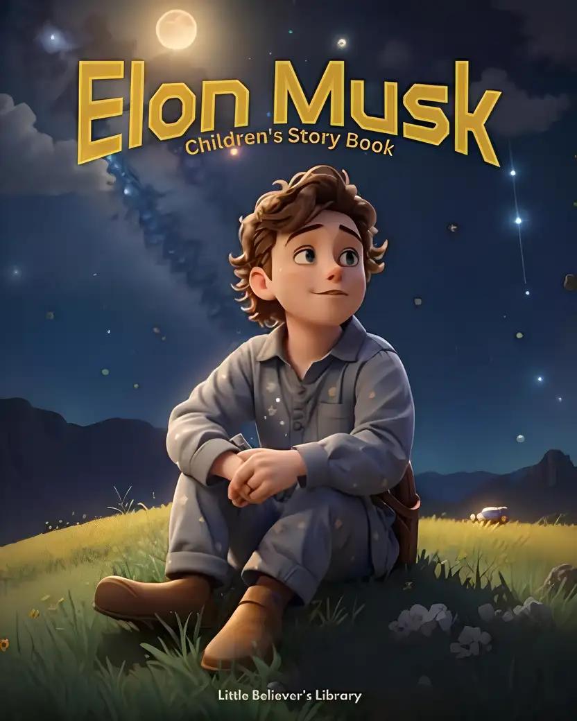 Elon Musk - Children's Story Book: Inspiring Life Story of Business Magnate and Investor Elon Musk