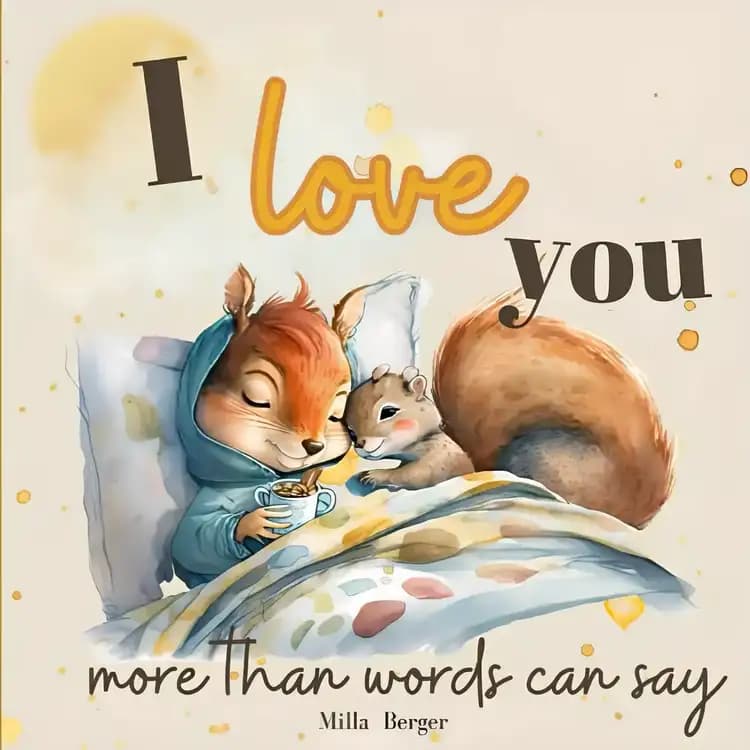 Book cover of 'I Love You More Than Words Can Say'