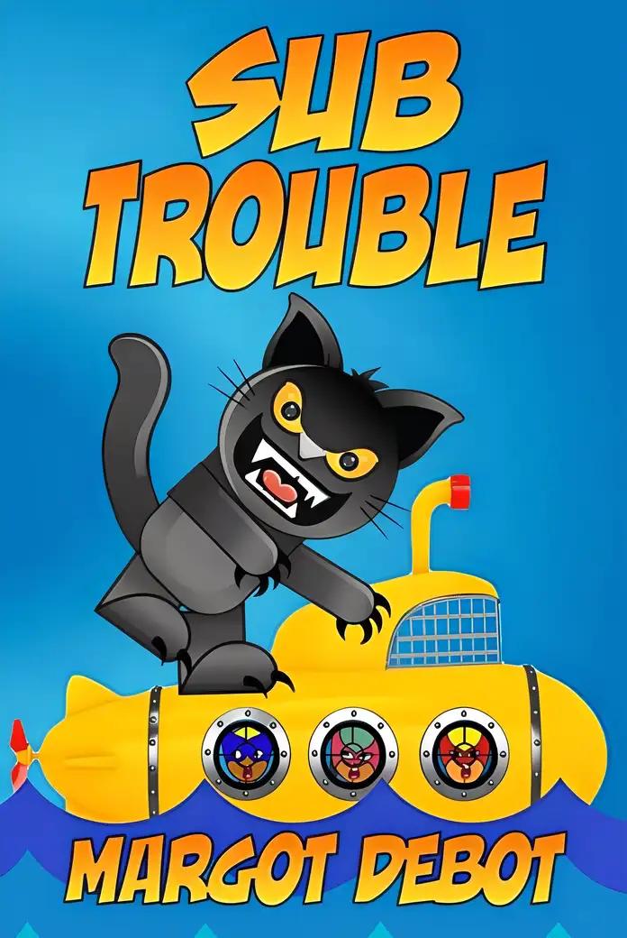 Sub Trouble: A Bad Cat Decodable Graphic Novel for Beginning Readers