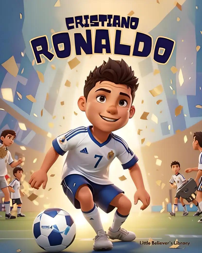 Cristiano Ronaldo - Children's Story Book: Incredible Biography of CR7. A Great Football/Soccer Player - Animated with Illustrations to Inspire Kids