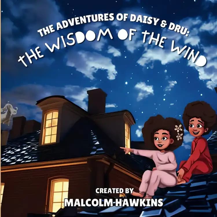 Book cover of 'The Adventures of Daisy & Dru: The Wisdom of The Wind'