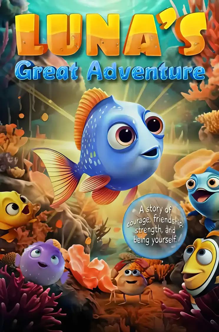 Book cover of 'Luna's Great Adventure'