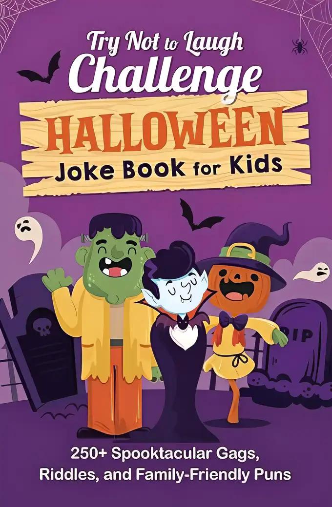 Try Not to Laugh Challenge: Halloween Joke Book for Kids