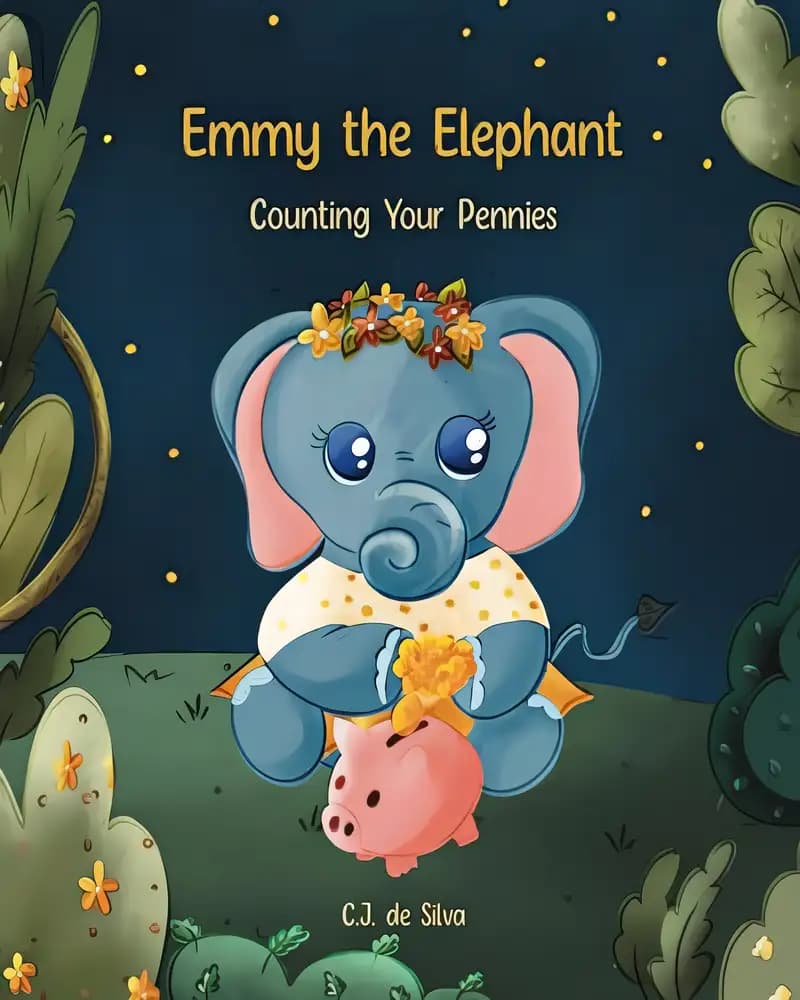 Book cover of 'Emmy the Elephant: Counting Your Pennies'