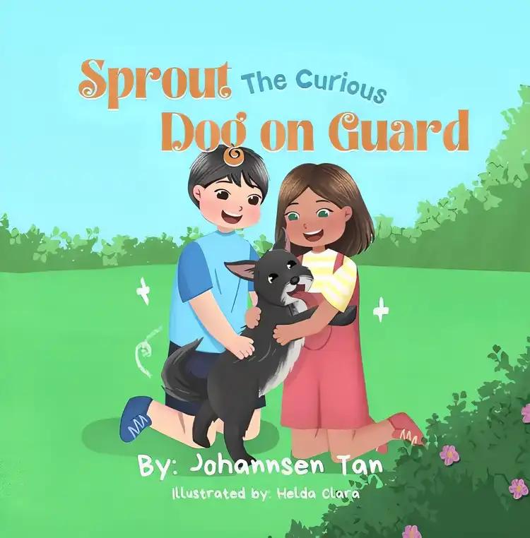 Sprout: The Curious Dog on Guard