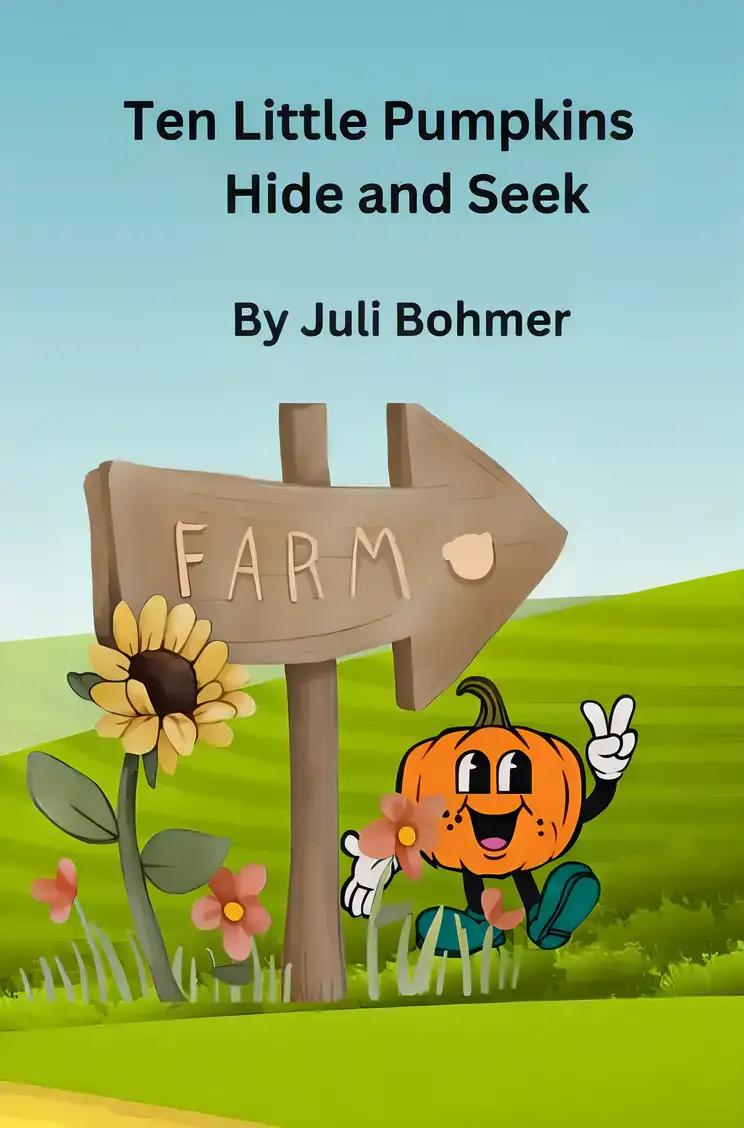 Ten Little Pumpkins Hide and Seek