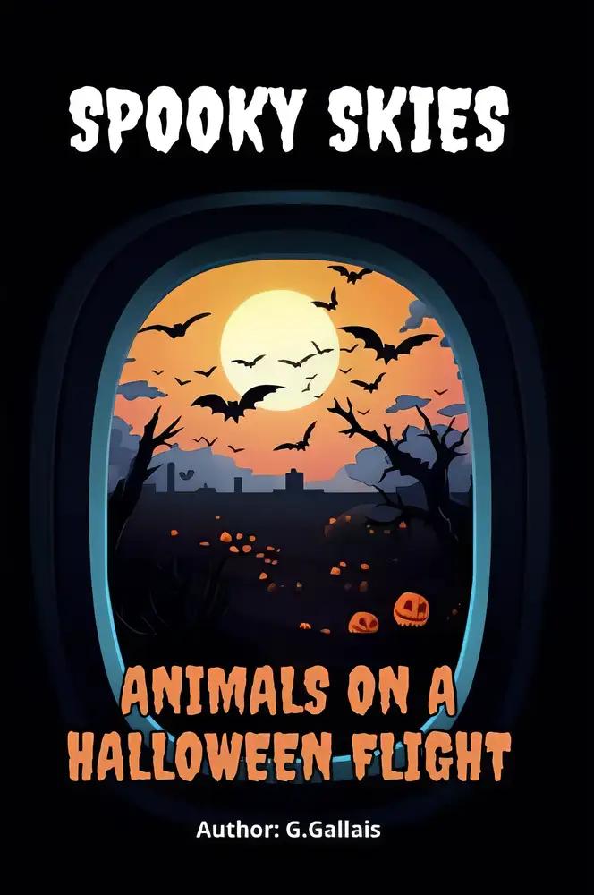 Spooky Skies: Animals on a Halloween Flight