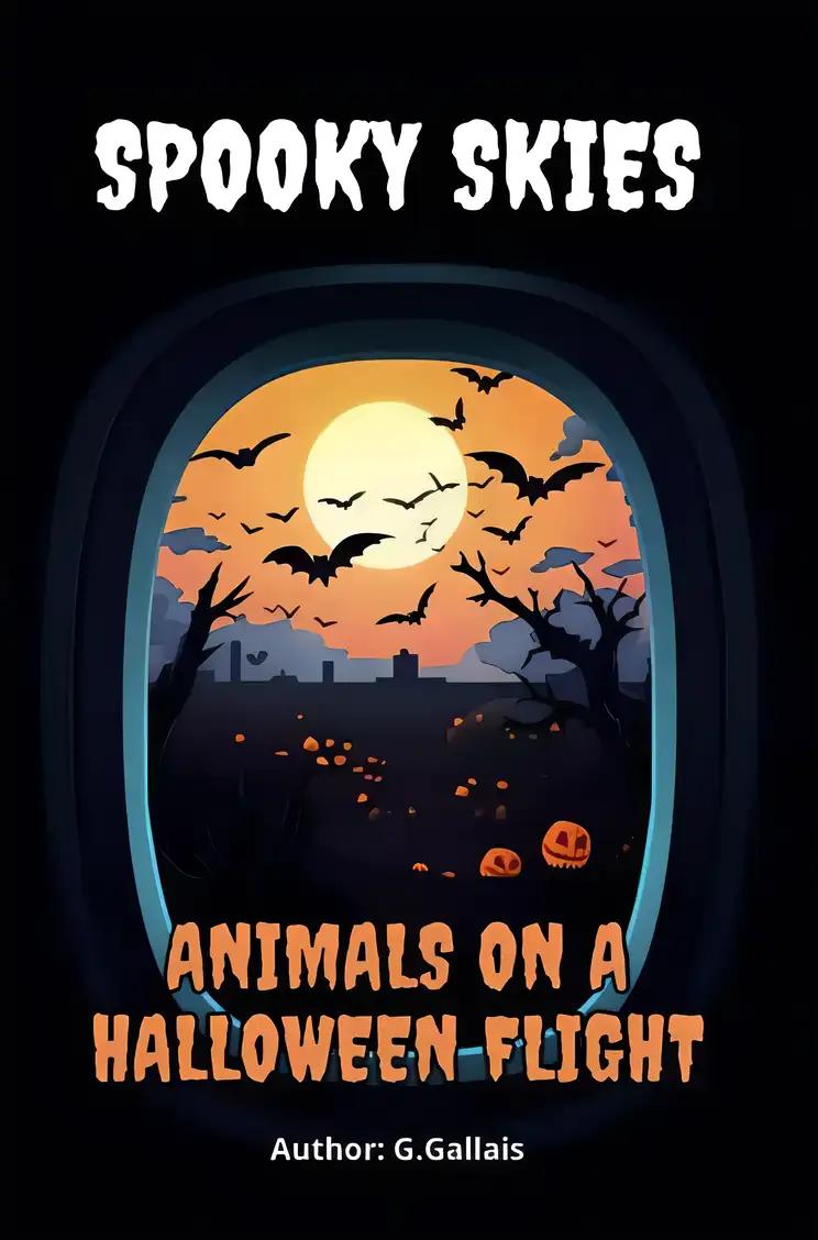 Spooky Skies: Animals on a Halloween Flight