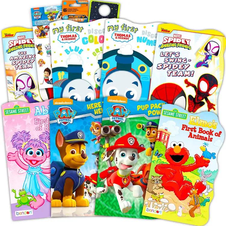 Bulk Board Book Set for Toddlers, Kids