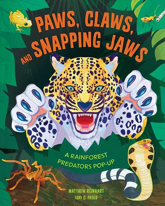 Paws, Claws, and Snapping Jaws Pop-Up Book