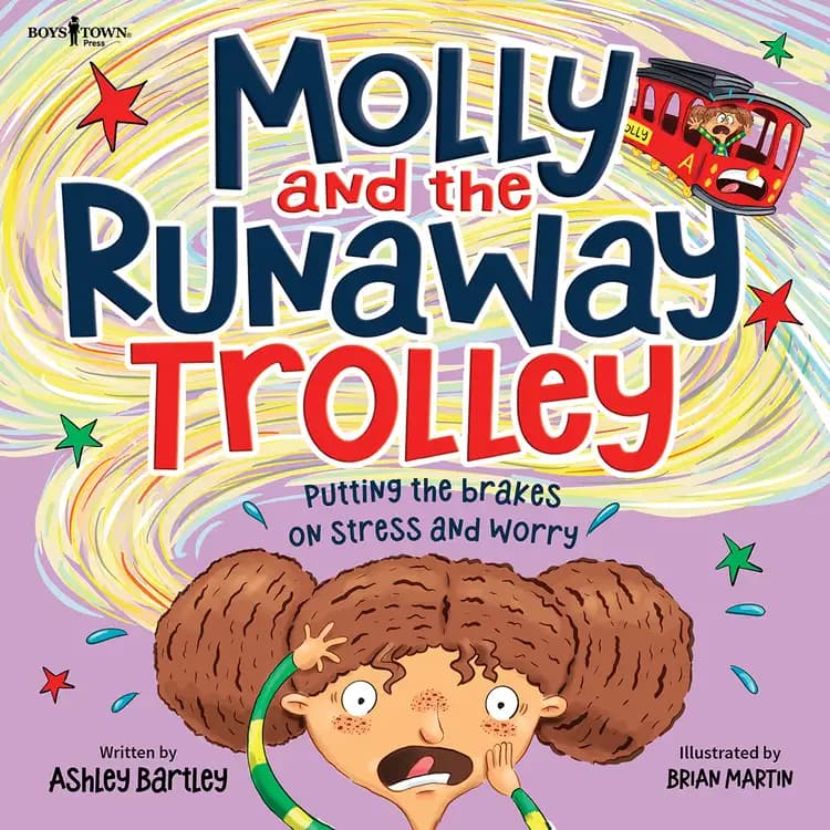 Book cover of 'Molly and the Runaway Trolley'