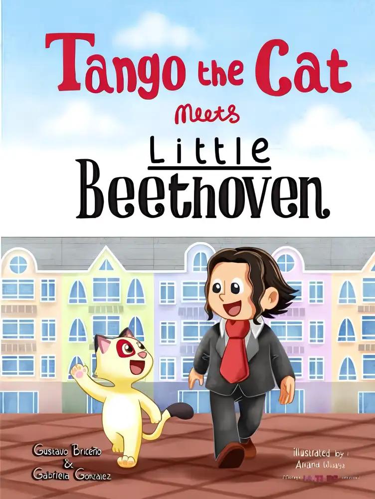 Tango the Cat Meets Little Beethoven