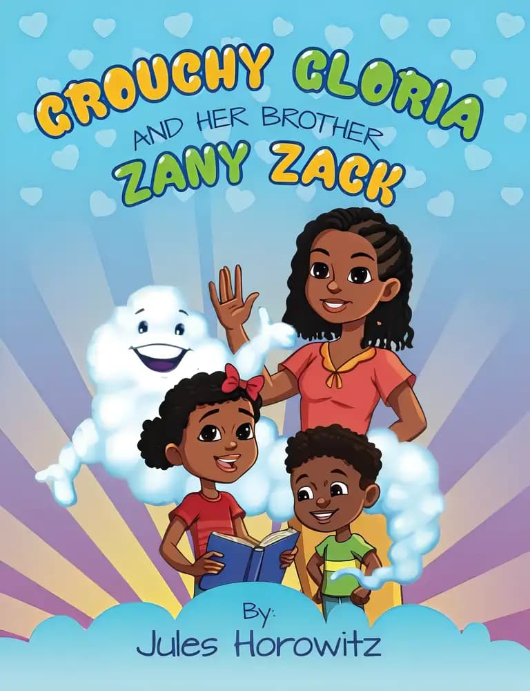 Book cover of 'Grouchy Gloria and her brother Zany Zack'