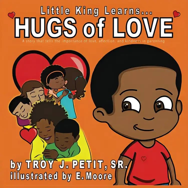 Book cover of 'Hugs of Love: Little King Learns...'