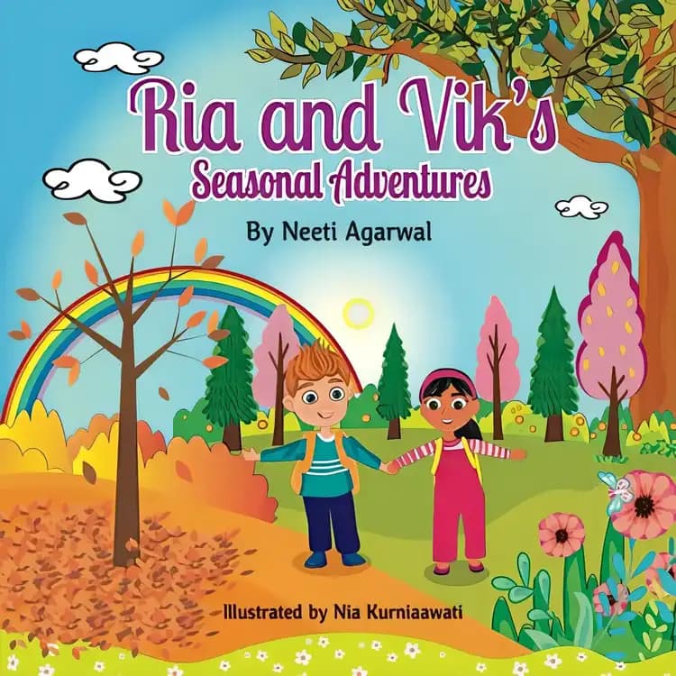 Book cover of 'Ria and Vik's Seasonal Adventures'