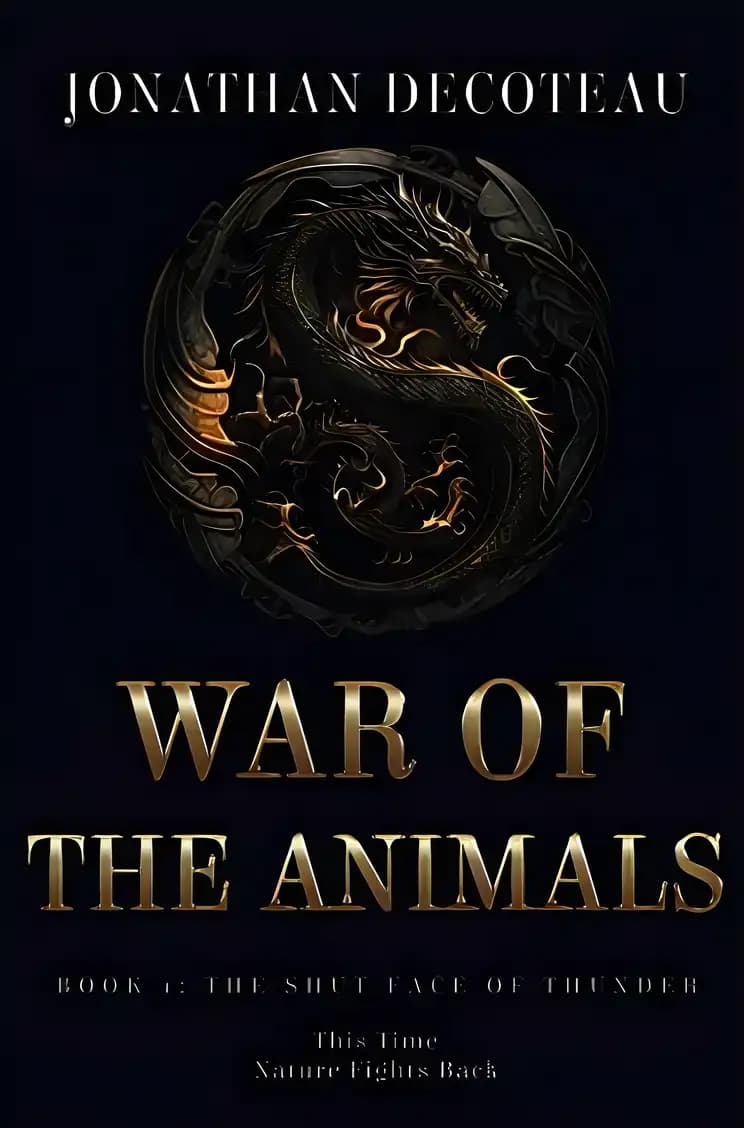 Book cover of 'War Of The Animals (Book 1): The Shut Face Of Thunder'