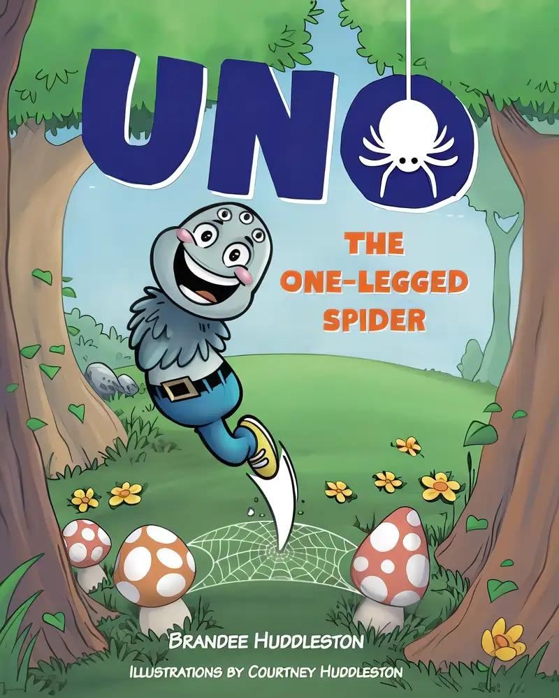 Uno the One-Legged Spider: A fun, quirky, and wholesome comic style children's book set in nature among animal friends.