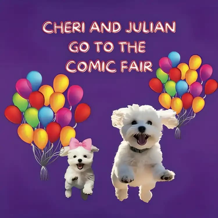 Book cover of 'Cheri and Julian's Comic Fair Adventure'