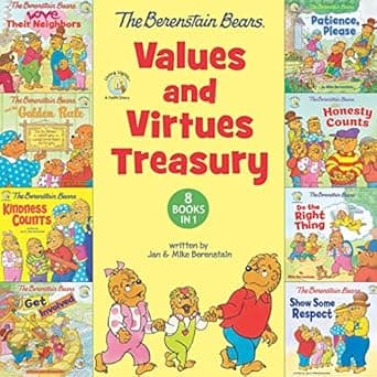 All the info you need about The Berenstain Bears Faith, Hope, and Love Treasury: 8 Books in 1 (Berenstain Bears/Living Lights: A Faith Story) Book cover of 'The Berenstain Bears Faith, Hope, and Love Treasury: 8 Books in 1 (Berenstain Bears/Living Lights: A Faith Story)'