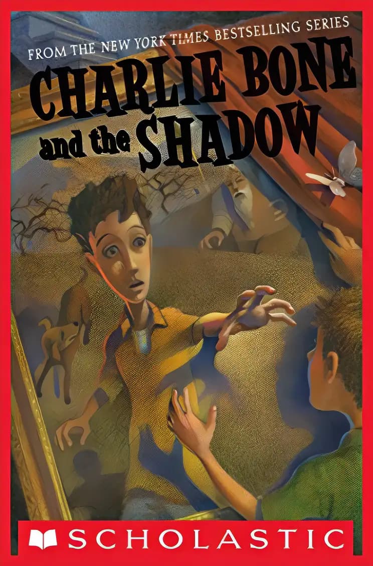 Uncover the story behind Charlie Bone and the Shadow Book cover of 'Charlie Bone and the Shadow'
