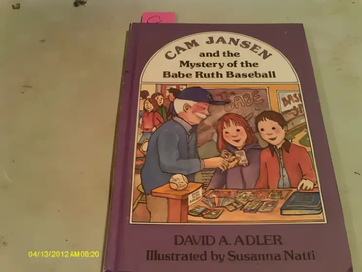 Discover more about Cam Jansen and the Mystery of the Babe Ruth Baseball Book cover of 'Cam Jansen and the Mystery of the Babe Ruth Baseball'