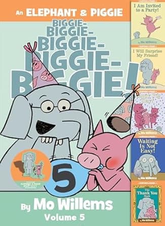 An Elephant & Piggie Biggie! Volume 5 (An Elephant and Piggie Book): Everything you need to know Book cover of 'An Elephant & Piggie Biggie! Volume 5 (An Elephant and Piggie Book)'