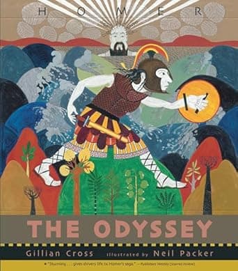 Explore the world of The Odyssey Book cover of 'The Odyssey'