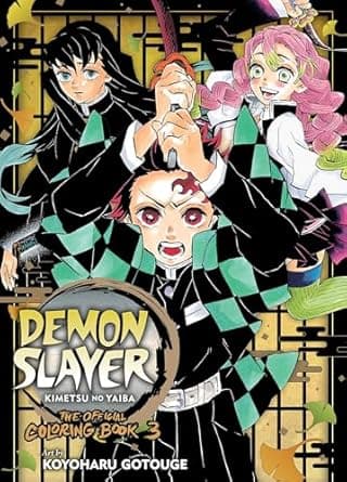 Check out Demon Slayer: Kimetsu no Yaiba: The Official Coloring Book 3 for young readers Book cover of 'Demon Slayer: Kimetsu no Yaiba: The Official Coloring Book 3'